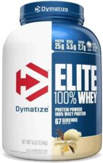 Elite 100% Whey Protein (2,3Kg) - Sabor Gourmet Vanilla, Dymatize Nutrition