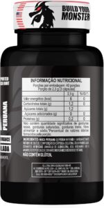 2x Maca Peruana Negra 120 Capsulas 2000mg Black Pura Premium Importada Para Homens e Mulheres Original - Imagem 3