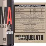 2x ZMA NO2 XPLOD Magnésio Zinco Cálcio Vitamina B6 90 Cápsulas Suplemento Alimentar Vitamínico Mineral Adulto Não Contém Glúten - Imagem 3