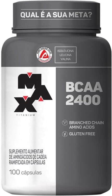 BCAA 2400-100 Cápsulas - Max Titanium, Max Titanium