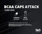 BCAA Attack 120 Cáps | 3VS Nutrition - Imagem 3