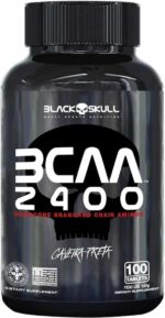 Bcaa 2400 - 100 Tabletes - Black Skull, Black Skull