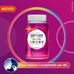 Centrum Mulher Multivitaminico Diário, com Magnésio, Vitamina D e Vitamina B12, 150 Comprimidos - Imagem 2
