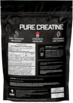 Creatina Pura Dark Lab 500g, Monohidratada 100% de Pureza, Sem Sabor - Imagem 2
