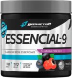 Essencial 9 EAA Aminoácios Essenciais 225g Sabor Guaraná com açaí Bodyaction