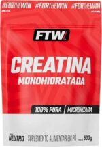 FTW Creatina Monohidratada 100% Pura - Explosão de Energia, Força e Resistência - Absorção Rápida para Ganho de Massa e Performance (Refil 500G) - Imagem 2