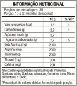 FTW Pré-Treino Diabo Verde em Pó com Cafeína, Aminoácidos Beta‑Alanina e Arginina para Treinos e Atividades Físicas - Pote 300 g (Sabor: Black Ice) - Imagem 2