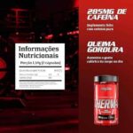 Integralmedica Therma Pro Hardcore Termogênico - 120 Cápsulas - 285mg de Cafeína por Dose - Imagem 2