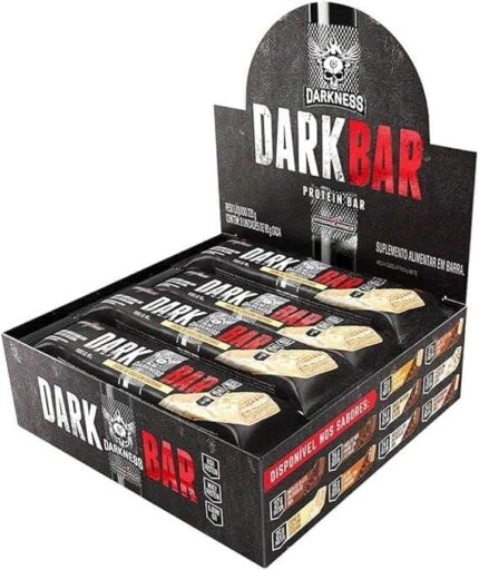 Integralmedica Whey Bar Darkness - 8 Unidades 90G Creme De Coco Com Castanha - Integralmédica