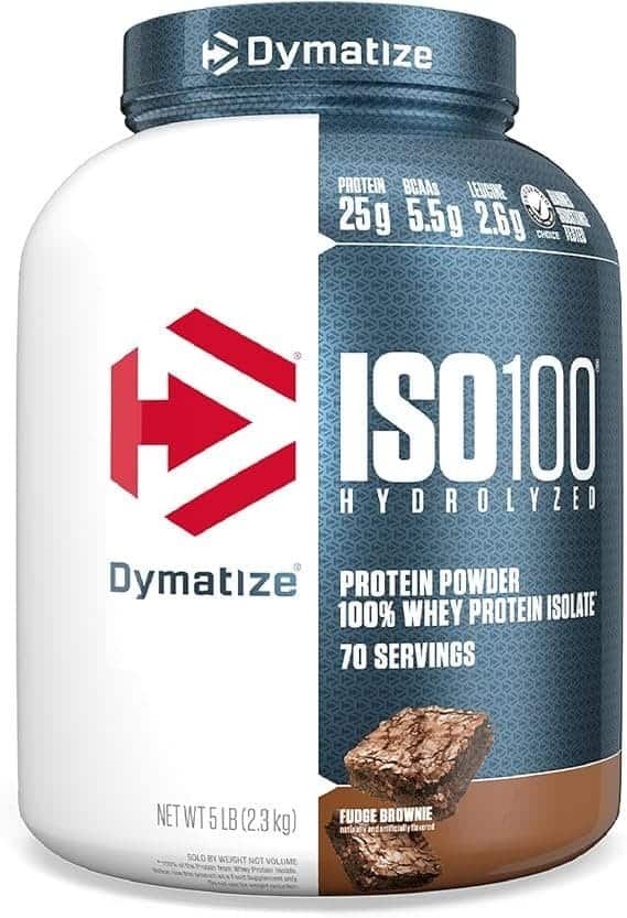 Iso-100-Whey-Protein-Isolado-2300g-Fudge-Brownie-Dymatize.jpg Iso 100 Whey Protein Isolado - 2300g Fudge Brownie, Dymatize - Imagem 1