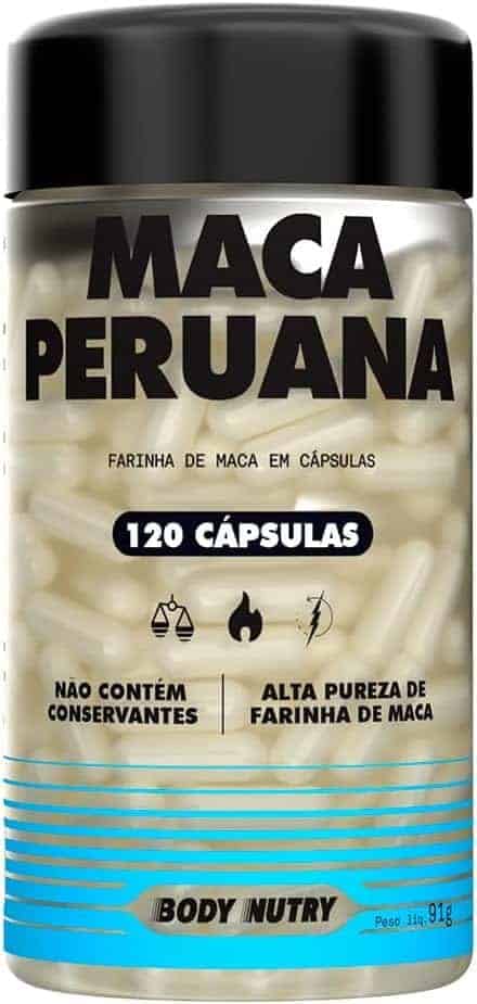 Maca-Peruana-Premium-2500mg-100-Pura-Pote-120-Capsulas-Materia-Prima-Importada-Para-Homens-e-Mulheres-Energia-Resistencia.jpg Maca Peruana Premium 2500mg 100% Pura Pote 120 Cápsulas Matéria Prima Importada Para Homens e Mulheres | Energia Resistência - Imagem 1