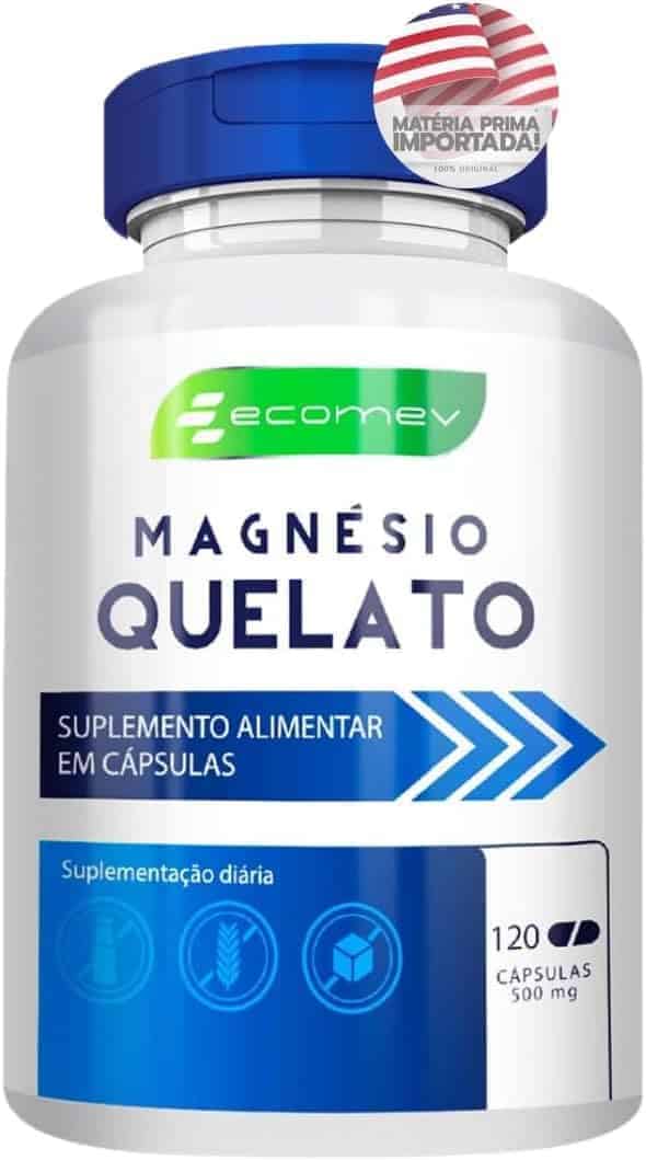 Magnesio-Quelato-500mg-100-Puro-Maxima-Absorcao-120-Caps-Ecomev-2-Meses.jpg Magnesio Quelato 500mg 100% Puro Maxima Absorção 120 Cáps Ecomev 2 Meses - Imagem 1