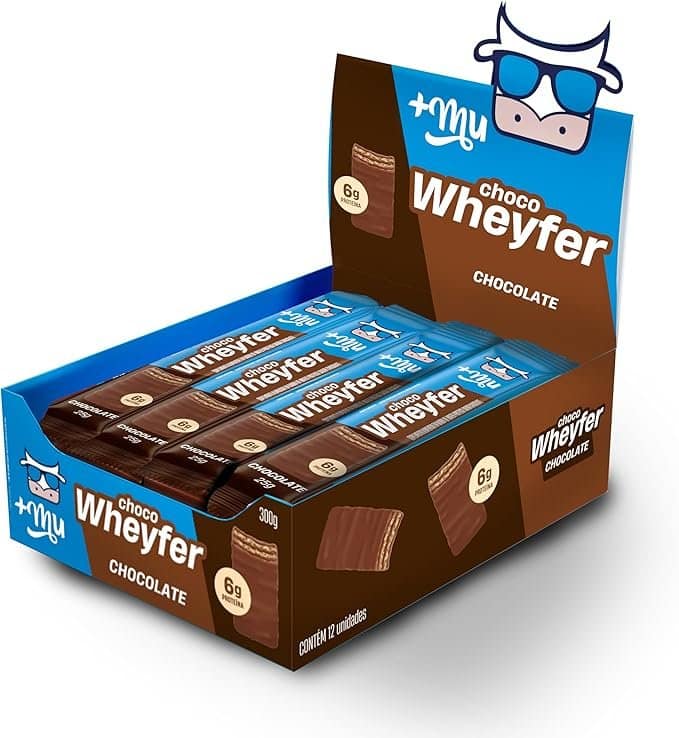 Mu-Chocowheyfer-Proteico-Sabor-Chocolate-Display-com-12-unidades-300g.jpg '+Mu Chocowheyfer Proteico Sabor Chocolate - Display com 12 unidades - 300g - Imagem 1