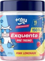 '+Mu Pré Treino Exquenta Sabor Pink Lemonade - 300g