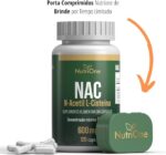 NAC N-Acetil L-Cisteína 600mg 120 Cápsulas - Nutrione - Imagem 2