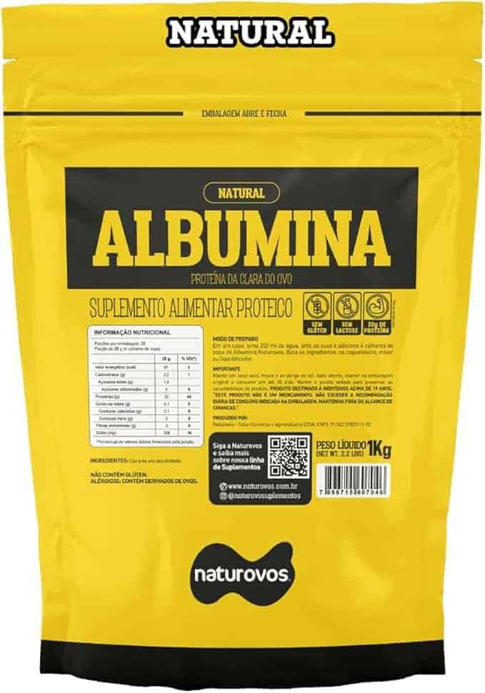 Naturovos-Albumina-Natural-1Kg-.jpg Naturovos Albumina Natural 1Kg - - Imagem 1