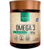 Nutrify - Ômega 3 TG Ultraconcentrado 1360mg - Suplemento Alimentar Enriquecido com Vitamina E - Suporte para Foco, Memória e Bem-Estar - 120 Cápsulas