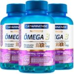 Ômega 3-3 unidades de 120 cápsulas - Catarinense