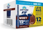 Parmalat Fit Bebida Proteica Chocolate 15g de Proteína 250mL – 12 Unidades