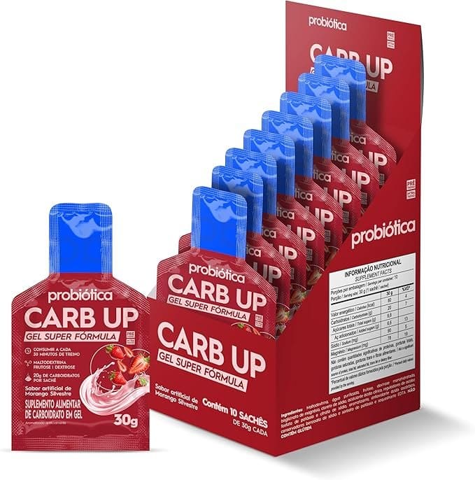 Probiotica-Carb-Up-Gel-Super-Formula-Morango-Silvestre-10-Saches-30G.jpg Probiótica Carb Up Gel Super Fórmula Morango Silvestre 10 Sachês 30G - Imagem 1