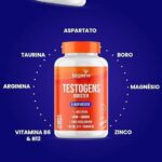 Testogens Booster, L-Aspartato, Boro, Taurina, Zinco Bisglicinato, Magnésio, 60 Cápsulas, Bigens - Imagem 2