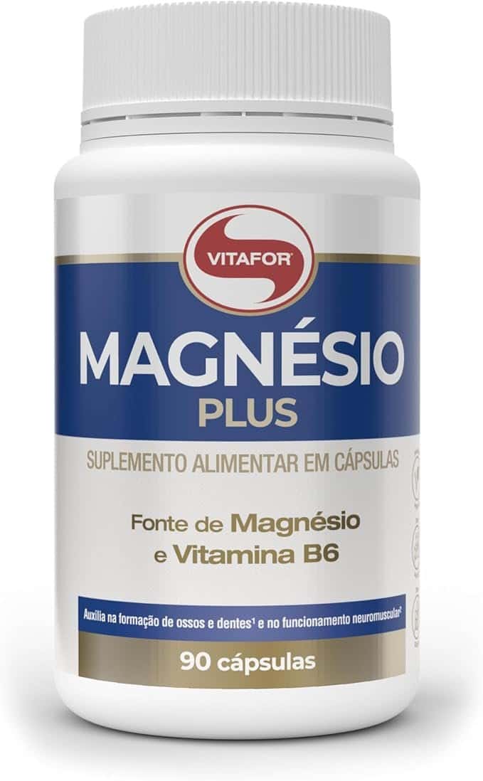 Vitafor-Magnesio-Plus-90-Capsulas.jpg Vitafor - Magnésio Plus - 90 Cápsulas - Imagem 1