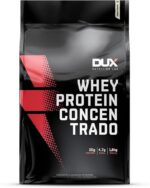Whey Protein Concentrado Chocolate Branco Refil 1.8kg – Contribui Para o Ganho Muscular Hipertrofia – Dux Human Health