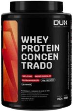 Whey Protein Concentrado Sabores do Mundo Butter Cookies Dinamarca 900g - 20g de Proteínas por Porção - Suplementos Naturais, Suplementação Treino Academia, Ganho Muscular - DUX HUMAN HEALTH