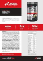 Whey Protein Isolado Isolate Definition 900g Sabor Baunilha Bodyaction - Imagem 3